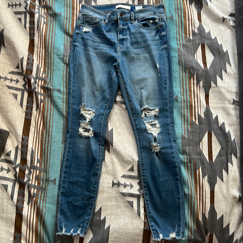 NWT Eunina skinny distressed skinny jeans size 9